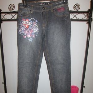 Ed hardy Jean's Size 27 Women's Amazing!